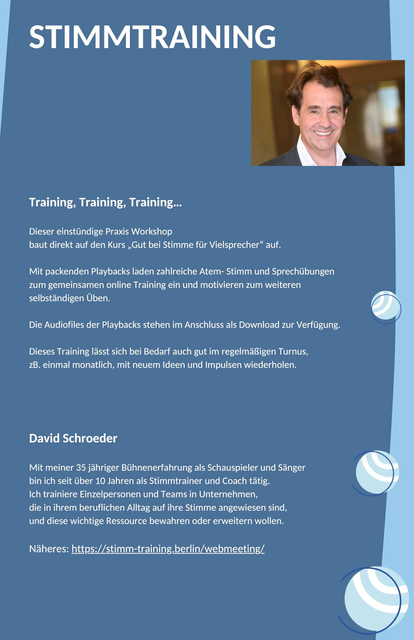 Training-Training-Training... Kopie Training Online