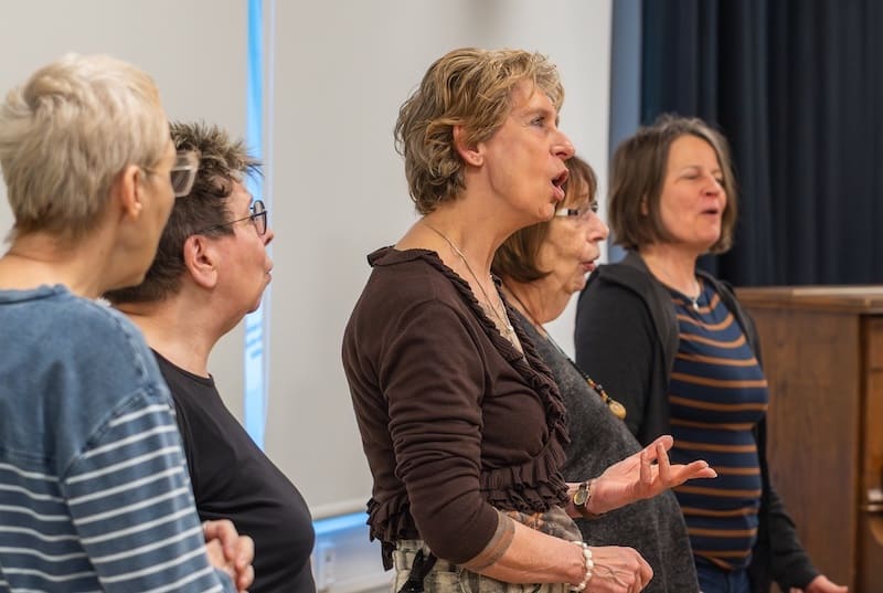 Stimme trainieren durch Singen